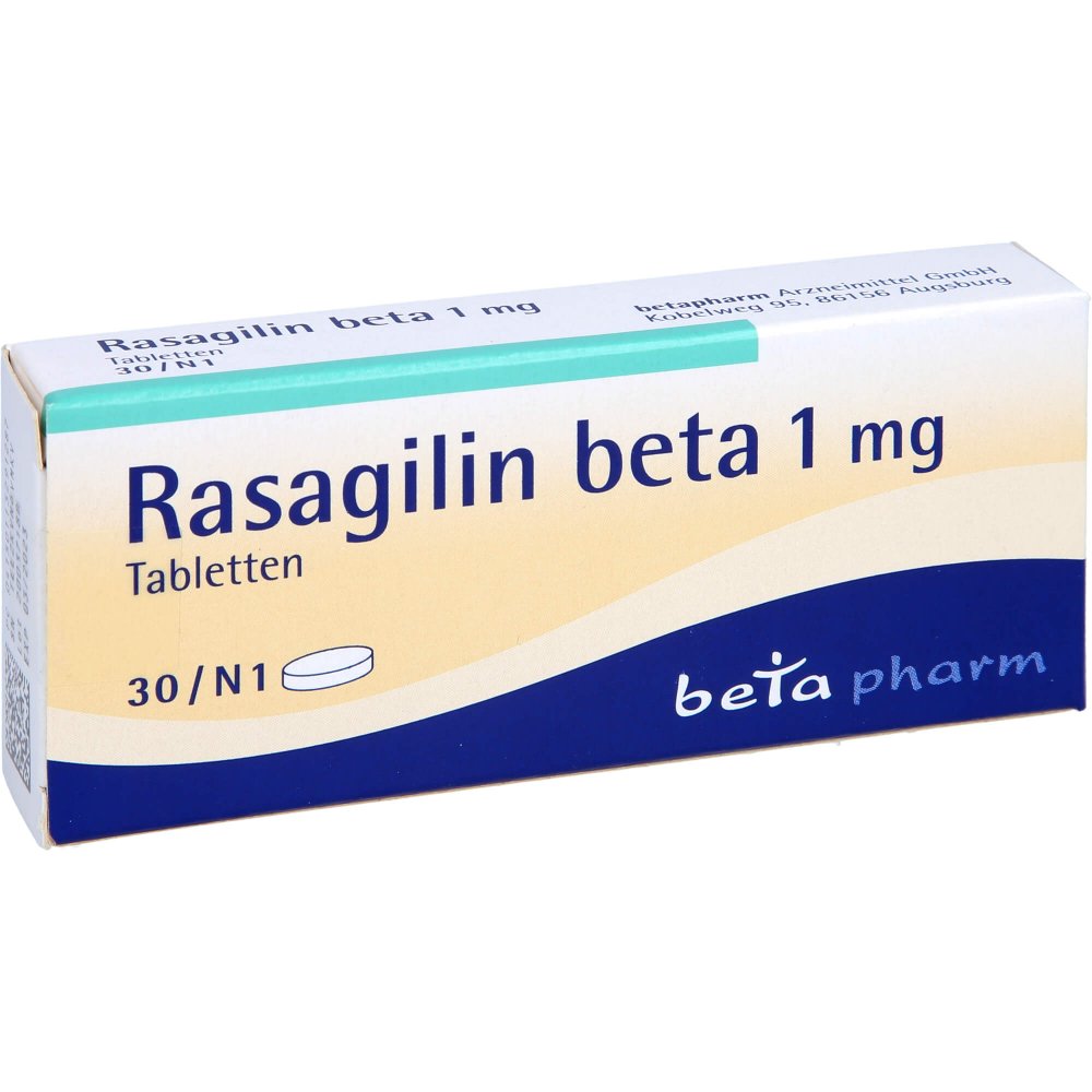 Rasagilin Beta 1 Mg Tabletten (30 stk)