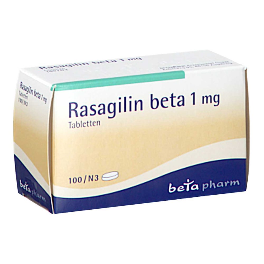 Rasagilin Beta 1 Mg Tabletten (100 stk)