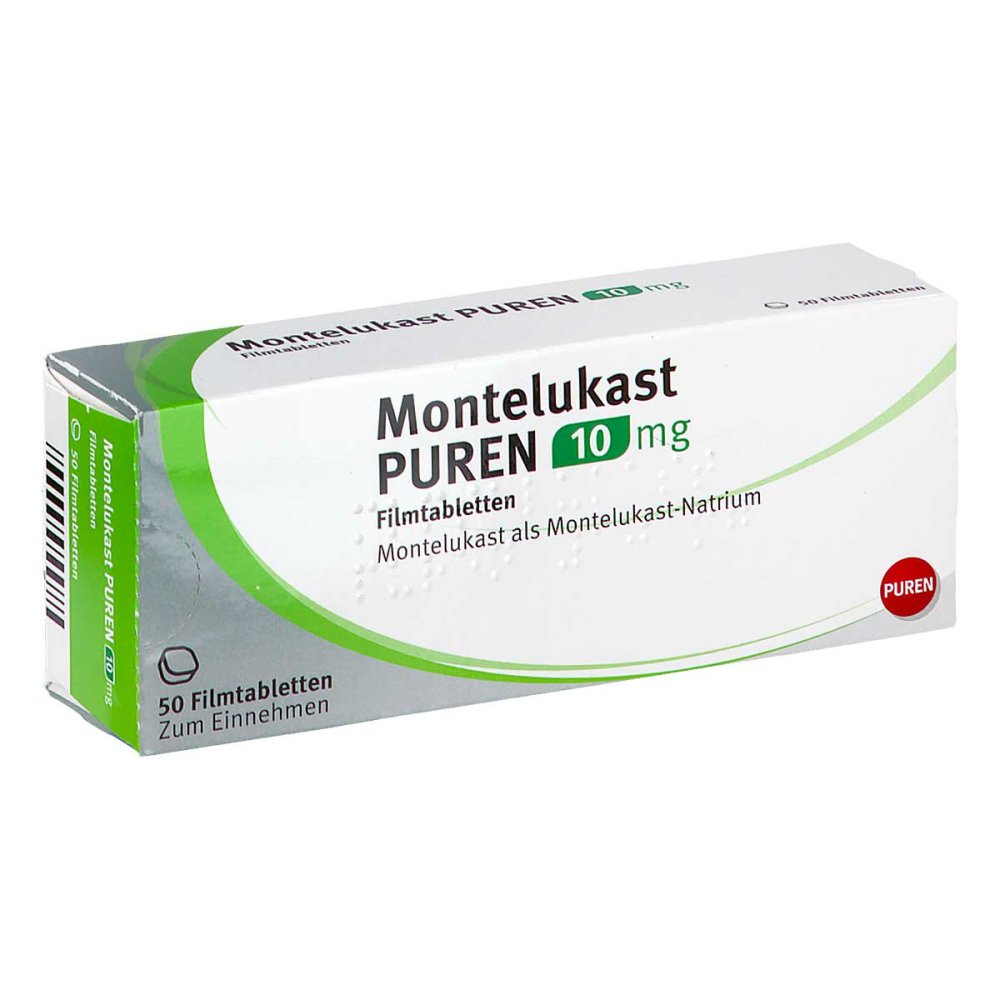 Montelukast Puren 10 Mg Filmtabletten (50 stk)