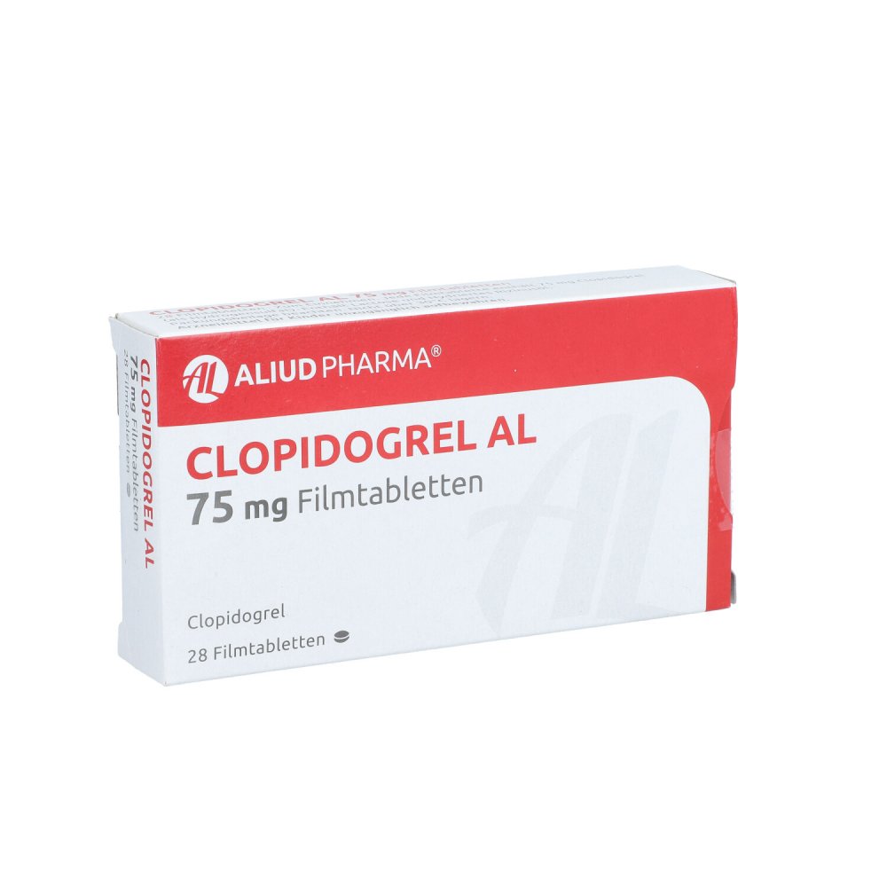 Clopidogrel Al 75 Mg Filmtabletten (28 stk)