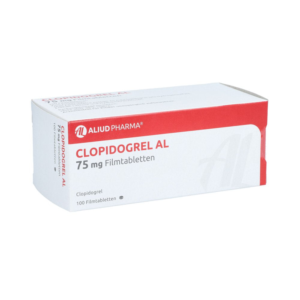 Clopidogrel Al 75 Mg Filmtabletten (100 stk)