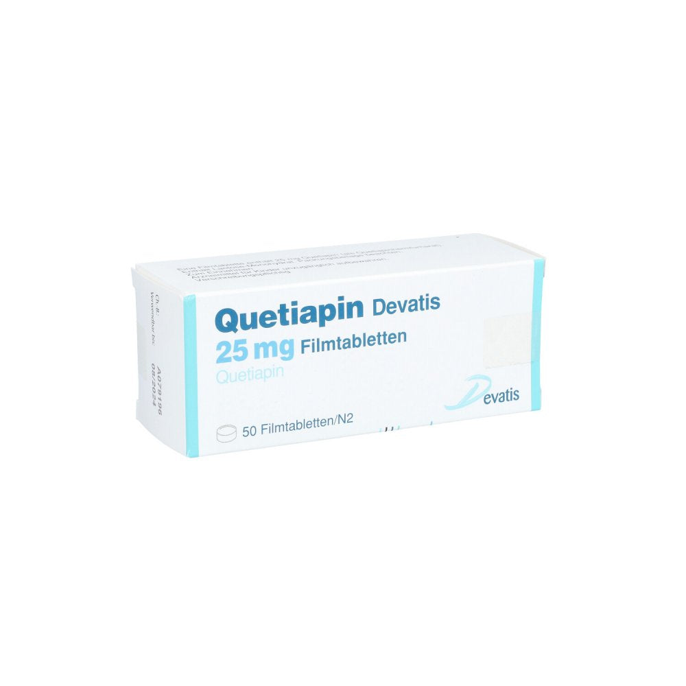 Quetiapin Devatis 25 Mg Filmtabletten (50 stk)
