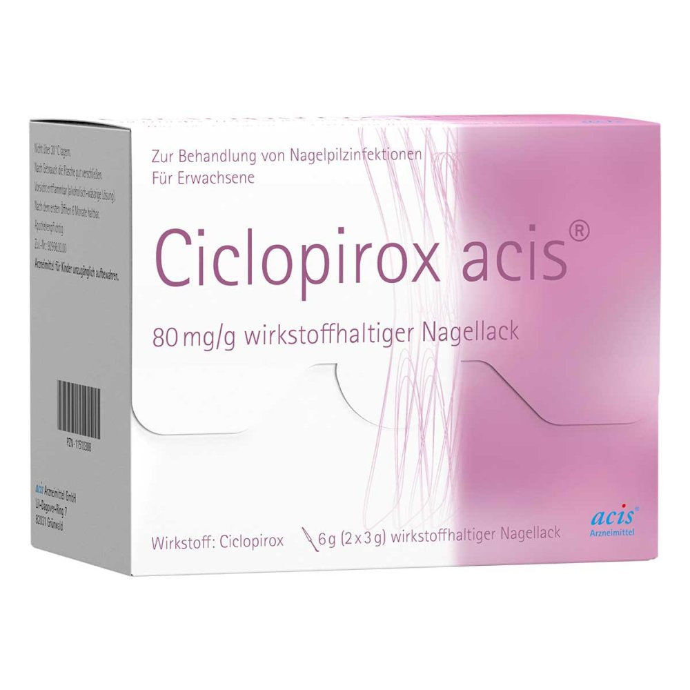 Ciclopirox Acis 80 Mg/G Wirkstoffhalt.Nagellack (6 g)