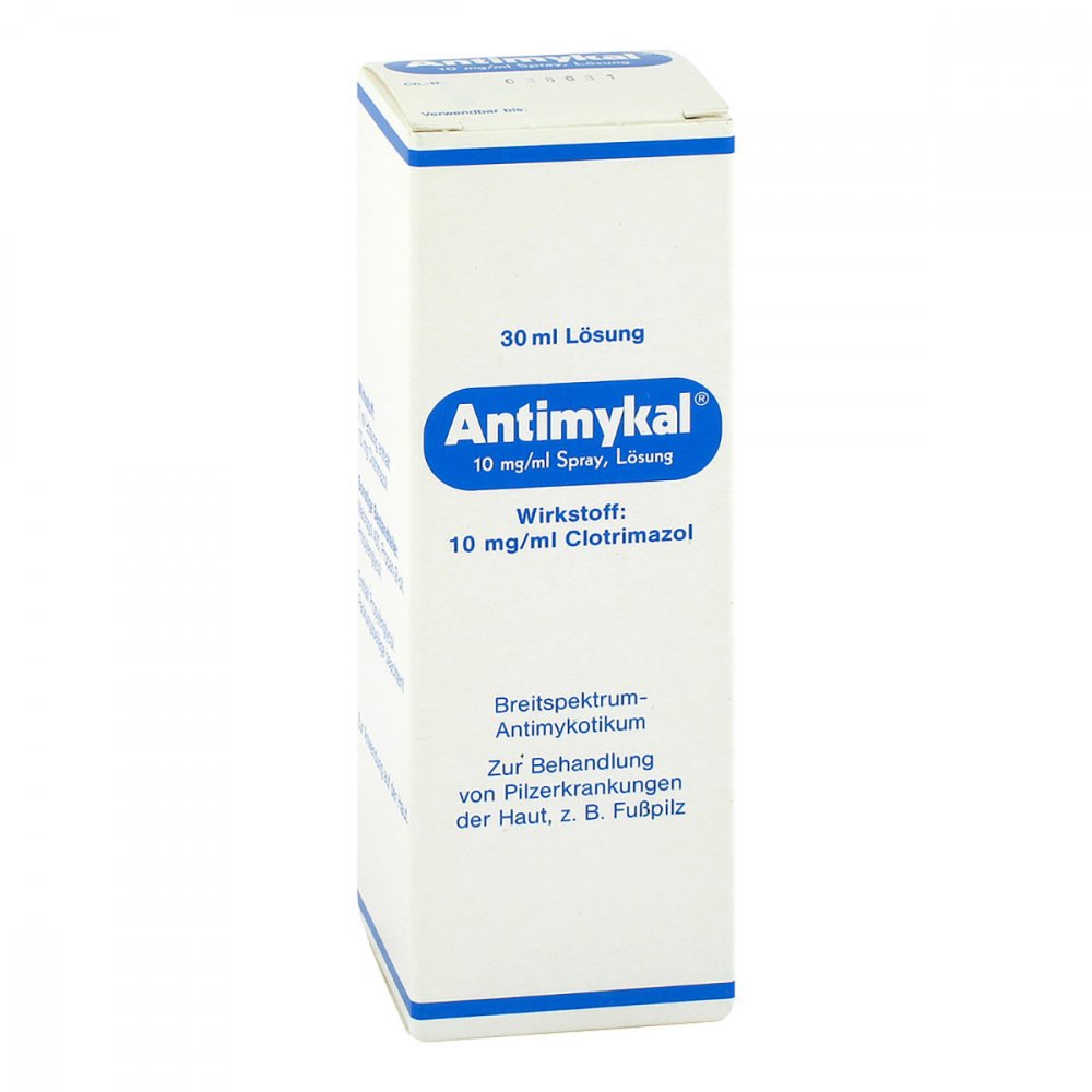 Antimykal 10 Mg/Ml Spray Lösung (30 ml)