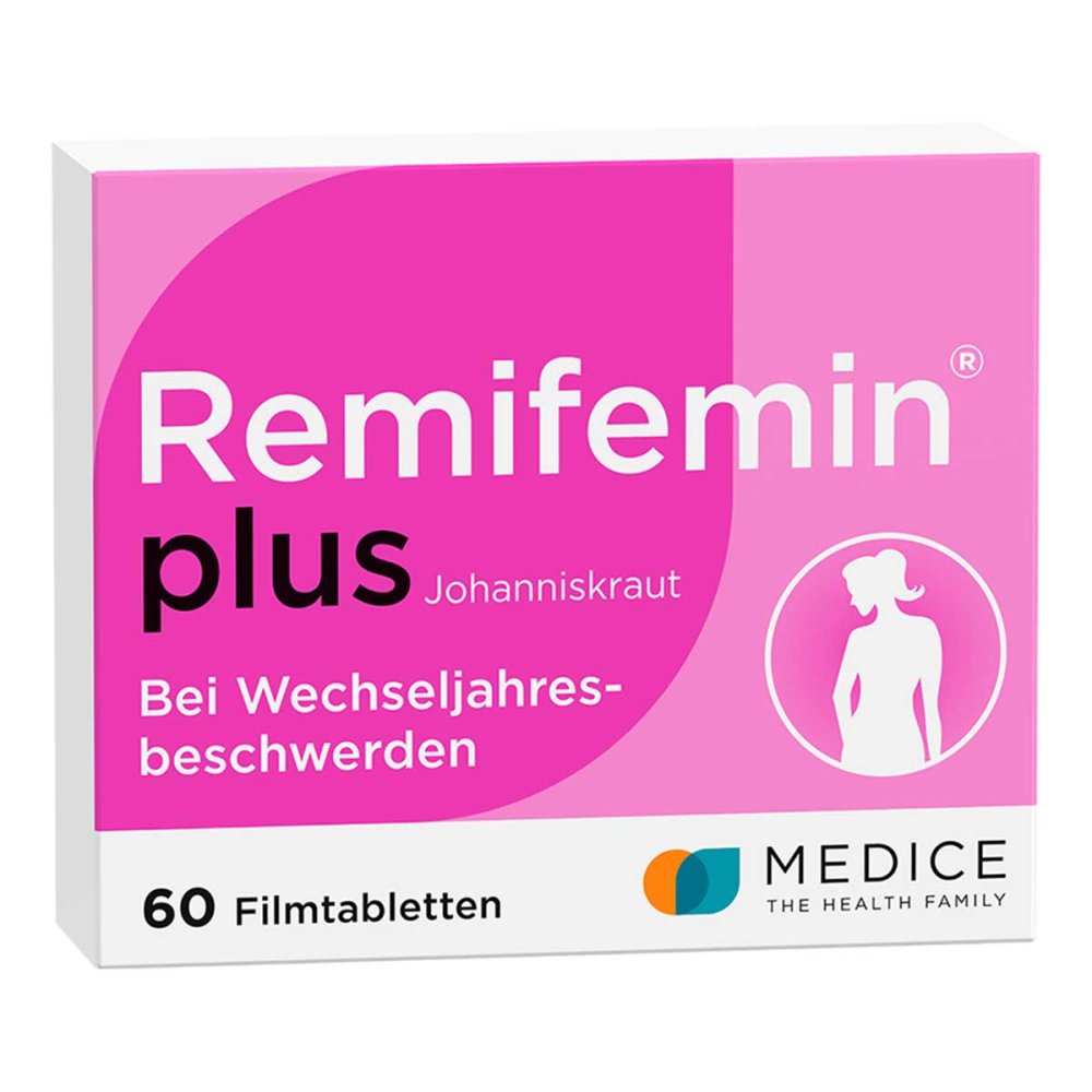 Remifemin Plus Johanniskraut Filmtabletten (60 stk)