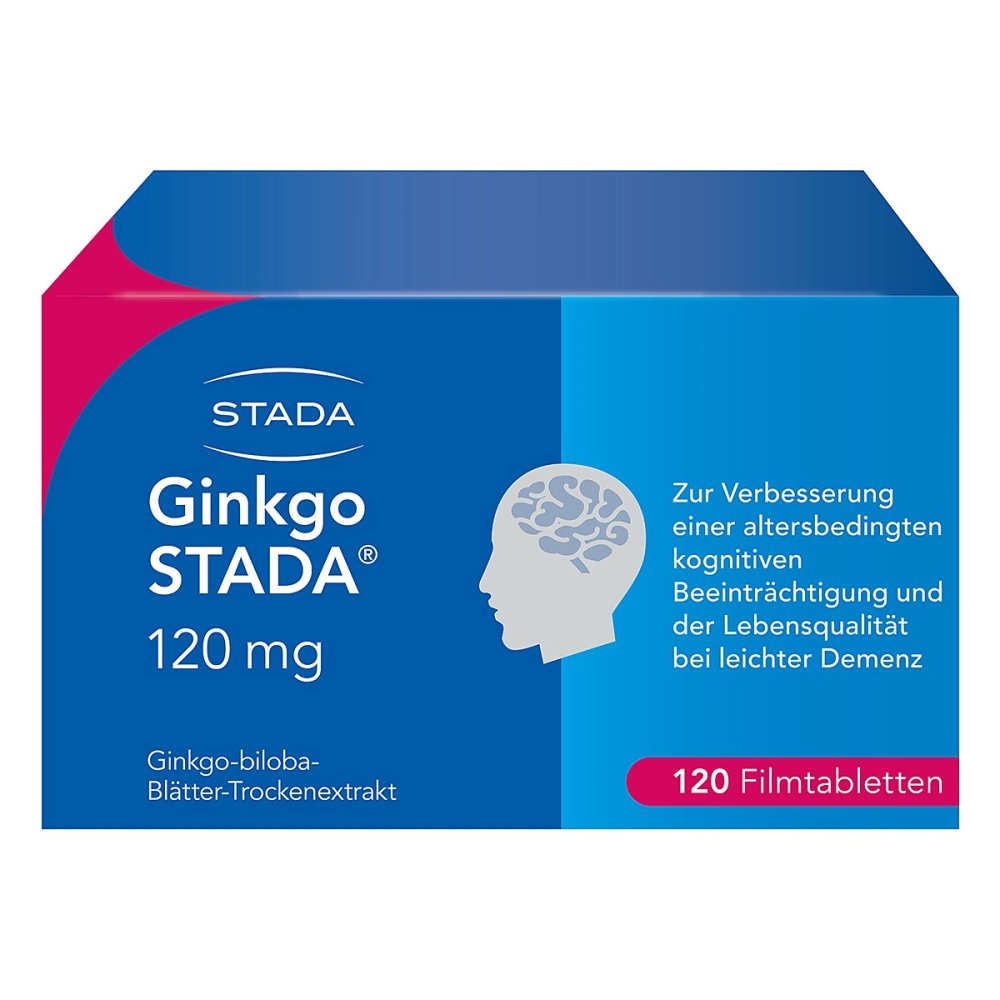 Ginkgo Stada 120 Mg Filmtabletten (120 stk)