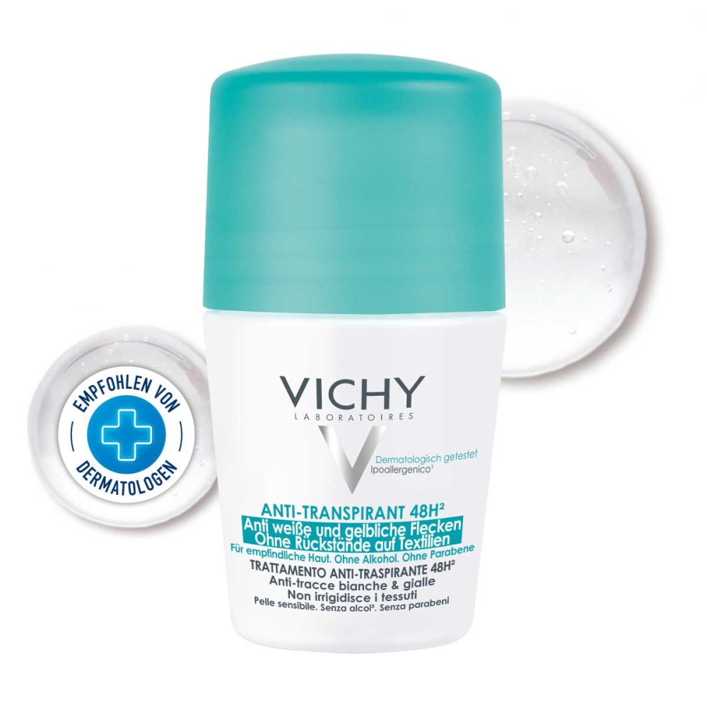 Vichy Deo Roll-On Anti-Flecken 48h (50 ml)