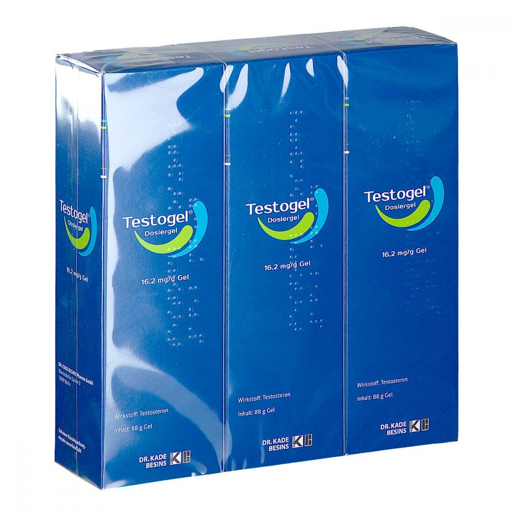 Testogel Dosiergel 16,2 Mg/G Gel (3X88 g)