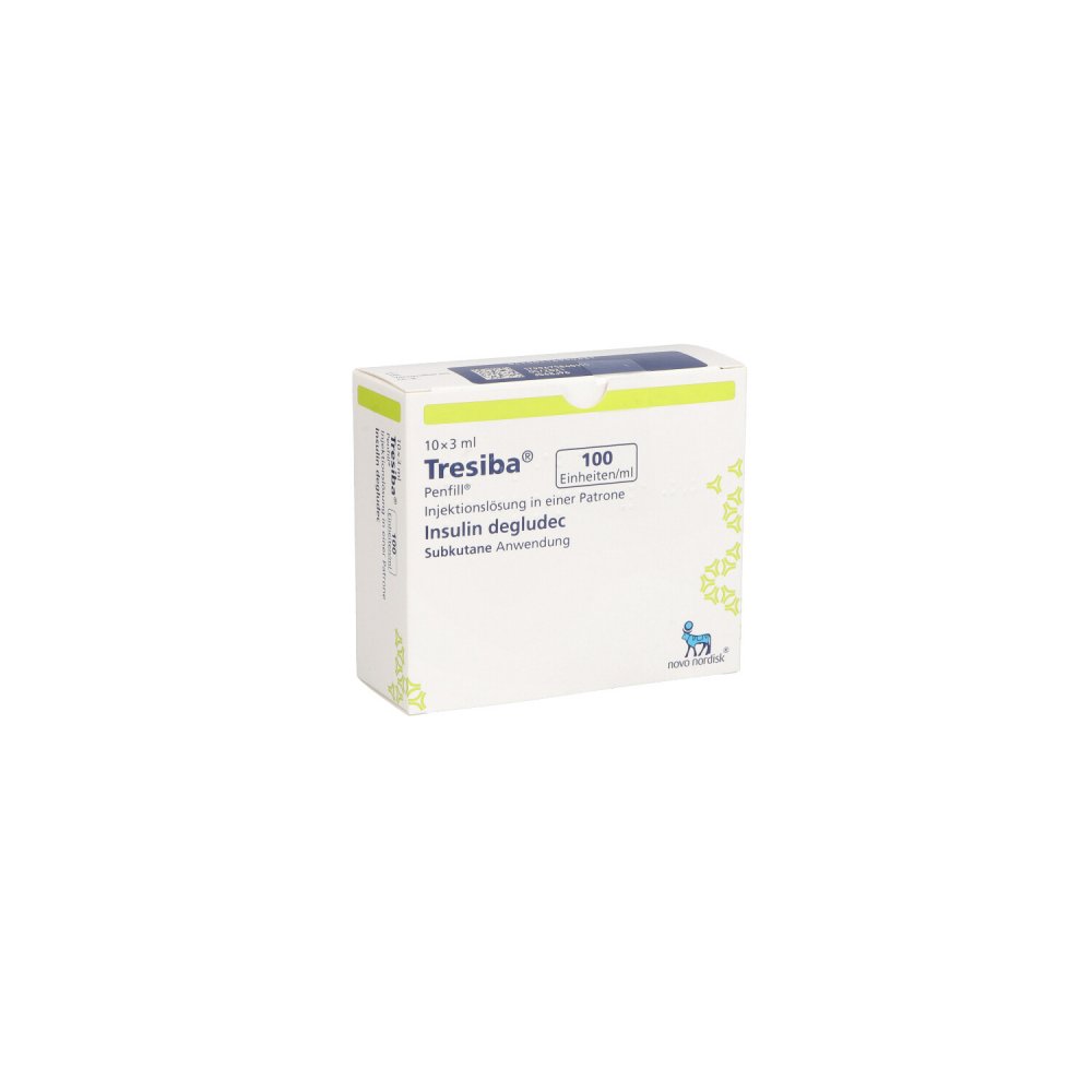 Tresiba 100 I.E./Ml Inj.-Lsg.I.E.Patrone Penfill (10X3 ml)
