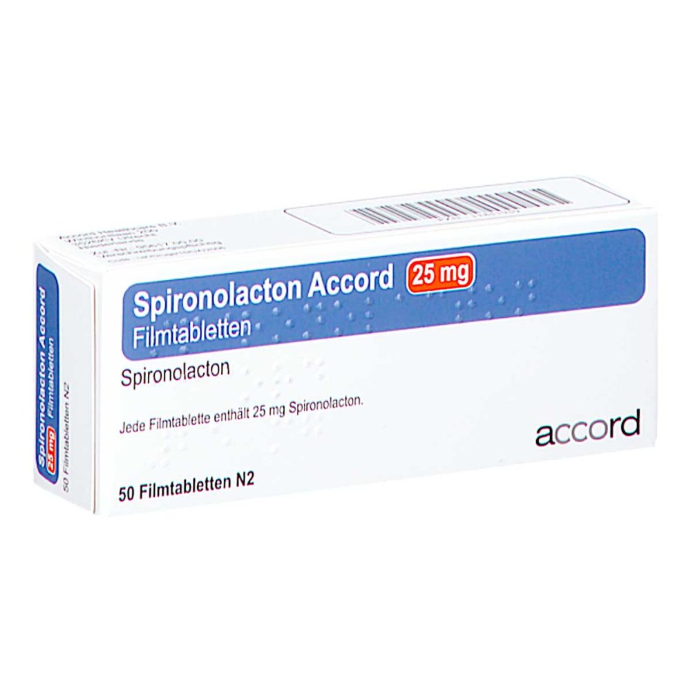 Spironolacton Accord 25 Mg Filmtabletten (50 stk)