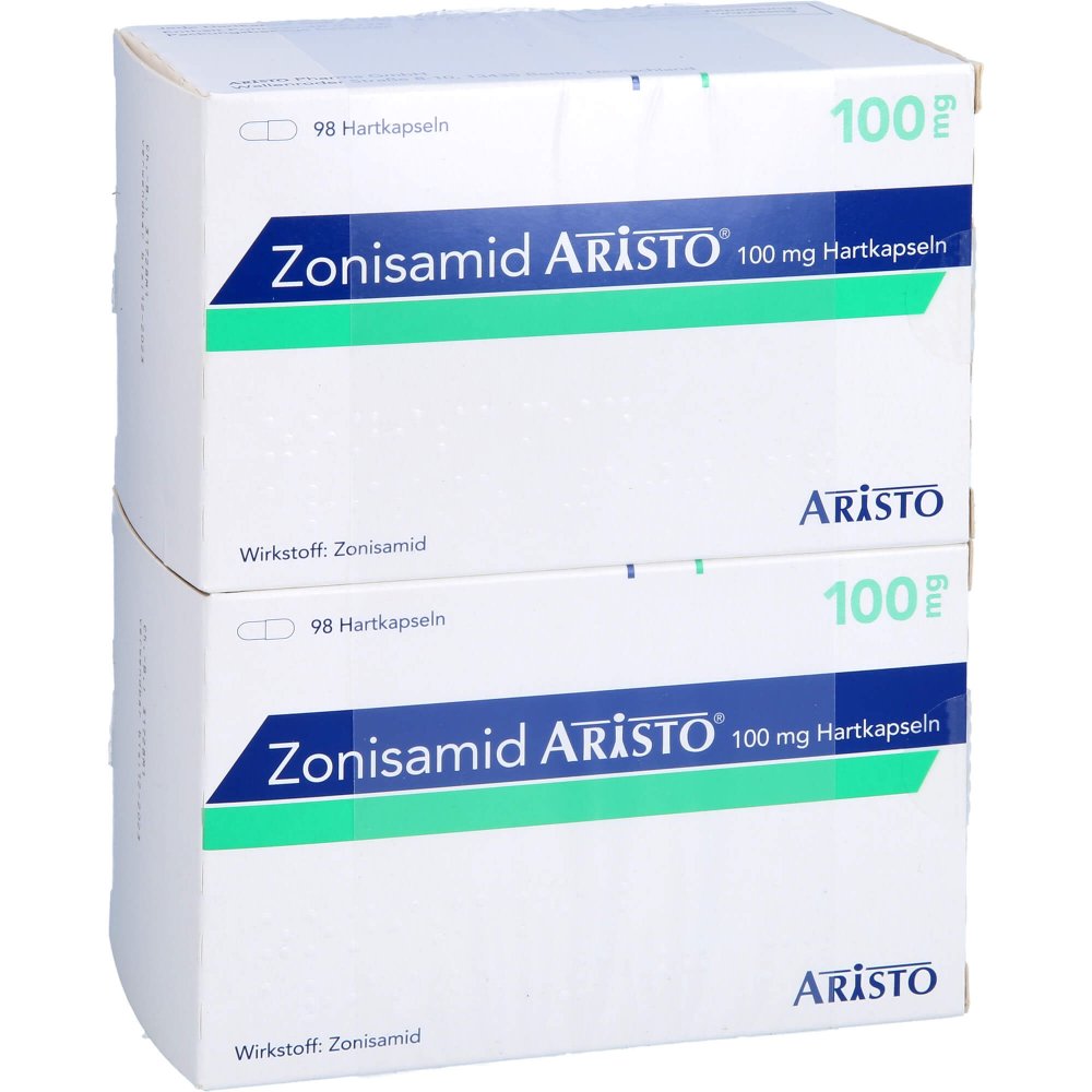 Zonisamid Aristo 100 Mg Hartkapseln (196 stk)