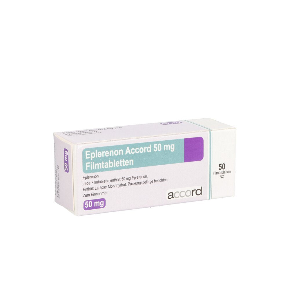 Eplerenon Accord 50 Mg Filmtabletten (50 stk)