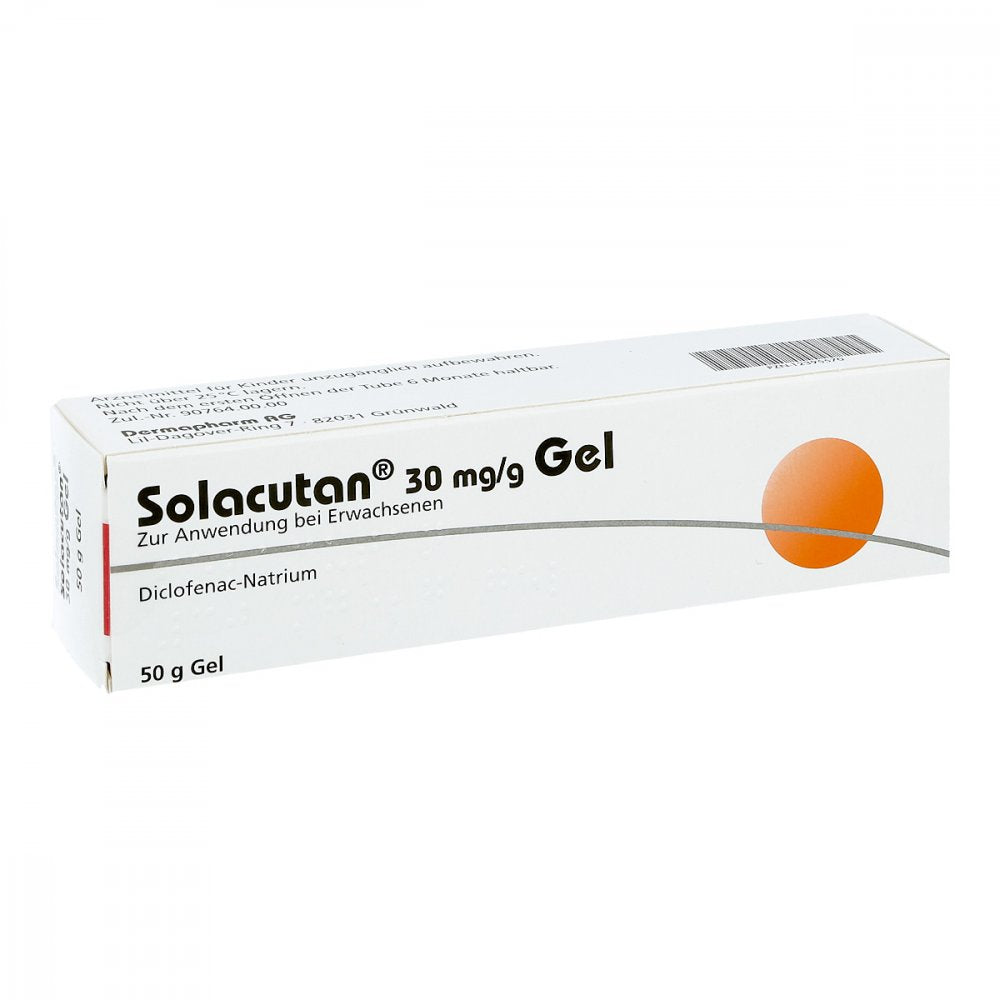 Das Produktfoto zeigt Solacutan 30 Mg/G Gel (50 g) PZN 12395570