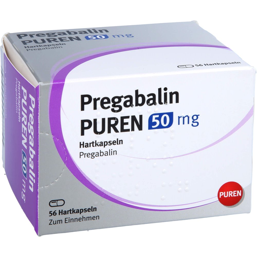 Pregabalin Puren 50 Mg Hartkapseln (56 stk)