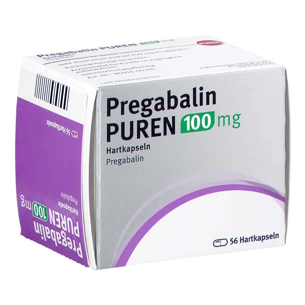 Pregabalin Puren 100 Mg Hartkapseln (56 stk)