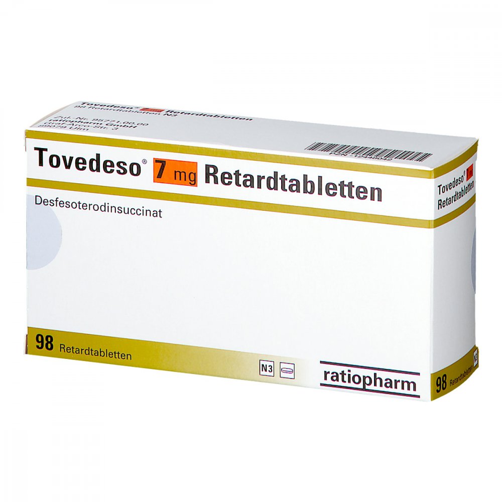 Tovedeso 7 Mg Retardtabletten (98 stk)