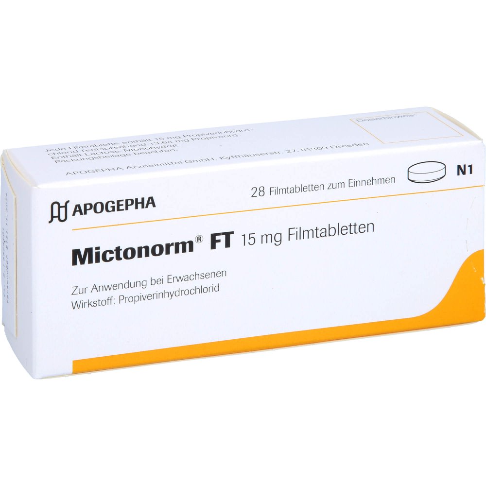 Mictonorm Ft Filmtabletten (28 stk)