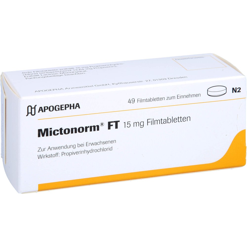 Das Produktfoto zeigt Mictonorm Ft Filmtabletten (49 stk) PZN 12467915