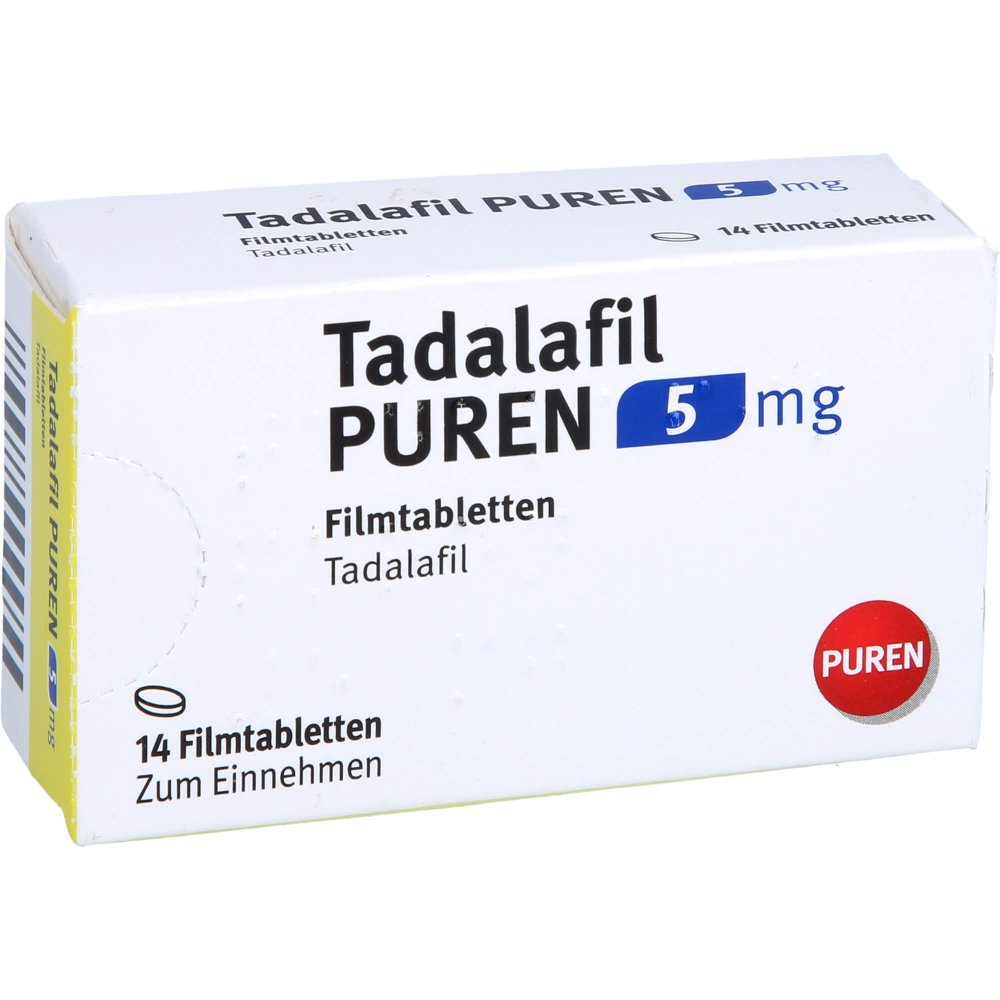 Tadalafil Puren 5 Mg Filmtabletten (14 stk)