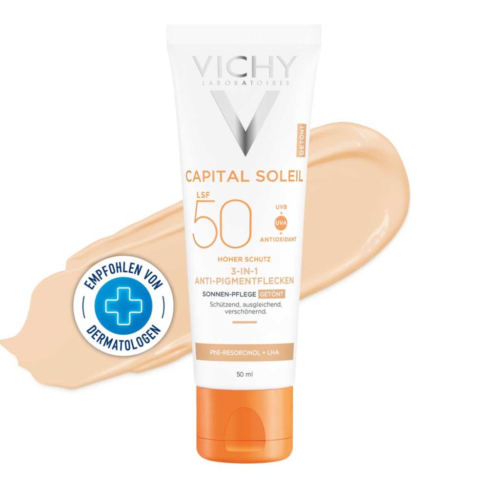 Vichy Ideal Soleil Anti-Pigmentflecken Cr.Lsf 50+ (50 ml)