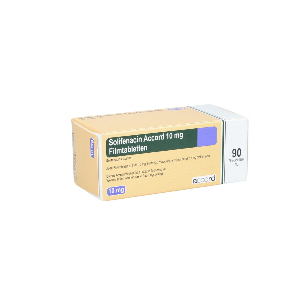 Solifenacin Accord 10 Mg Filmtabletten (90 stk)