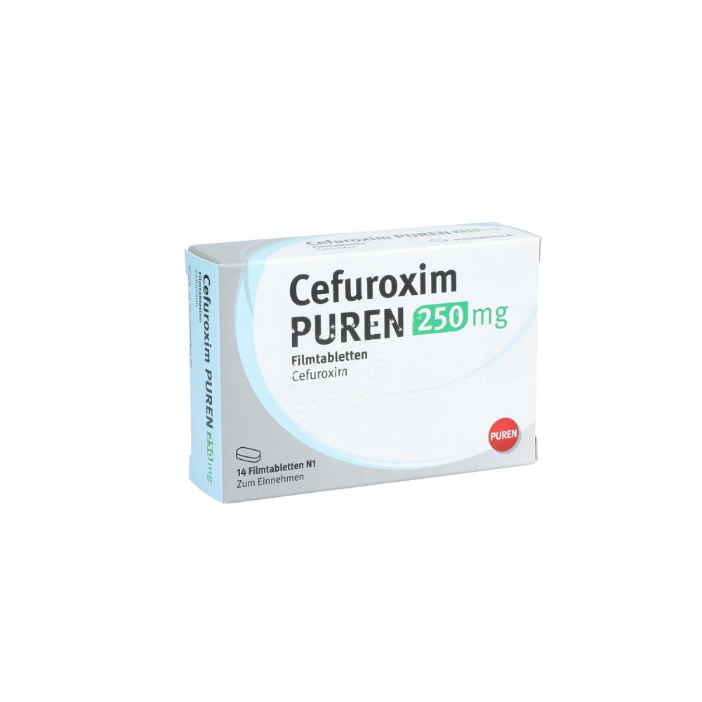 Cefuroxim Puren 250 Mg Filmtabletten (14 stk)