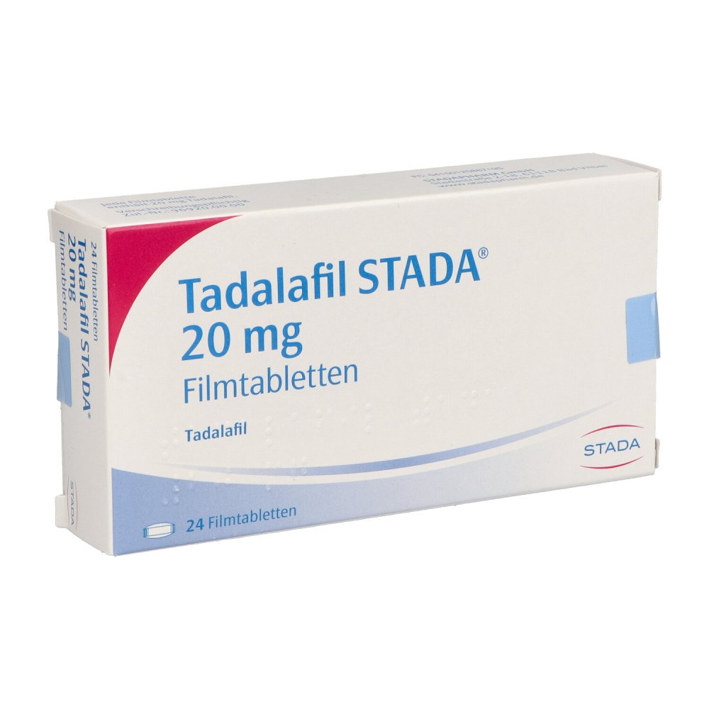 Tadalafil Stada 20 Mg Filmtabletten (24 stk)