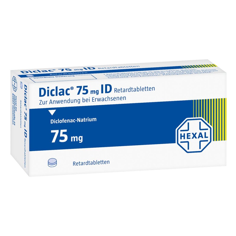Diclac 75 Id Retardtabletten (30 stk)