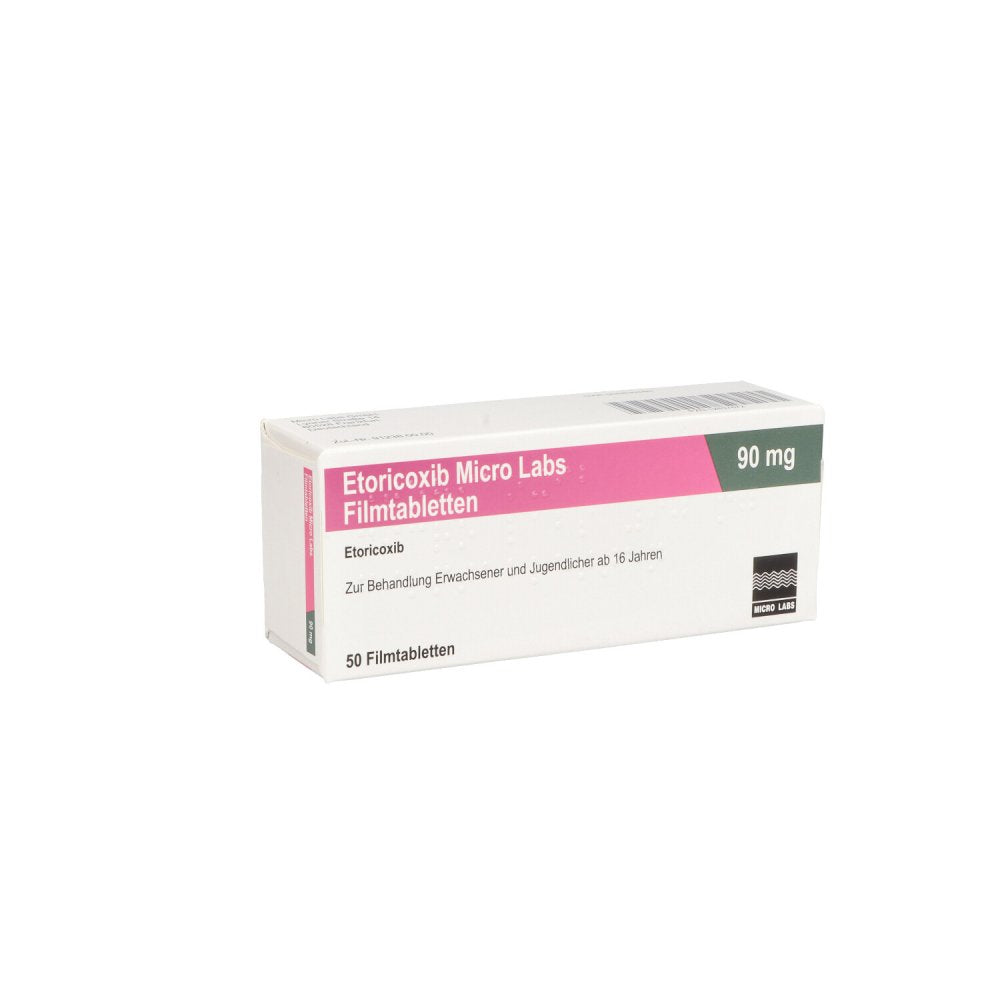 Etoricoxib Micro Labs 90 Mg Filmtabletten (50 stk)