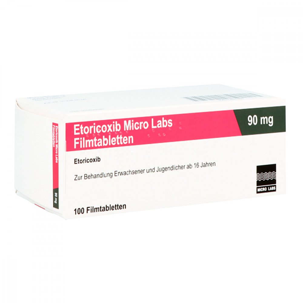 Etoricoxib Micro Labs 90 Mg Filmtabletten (100 stk)