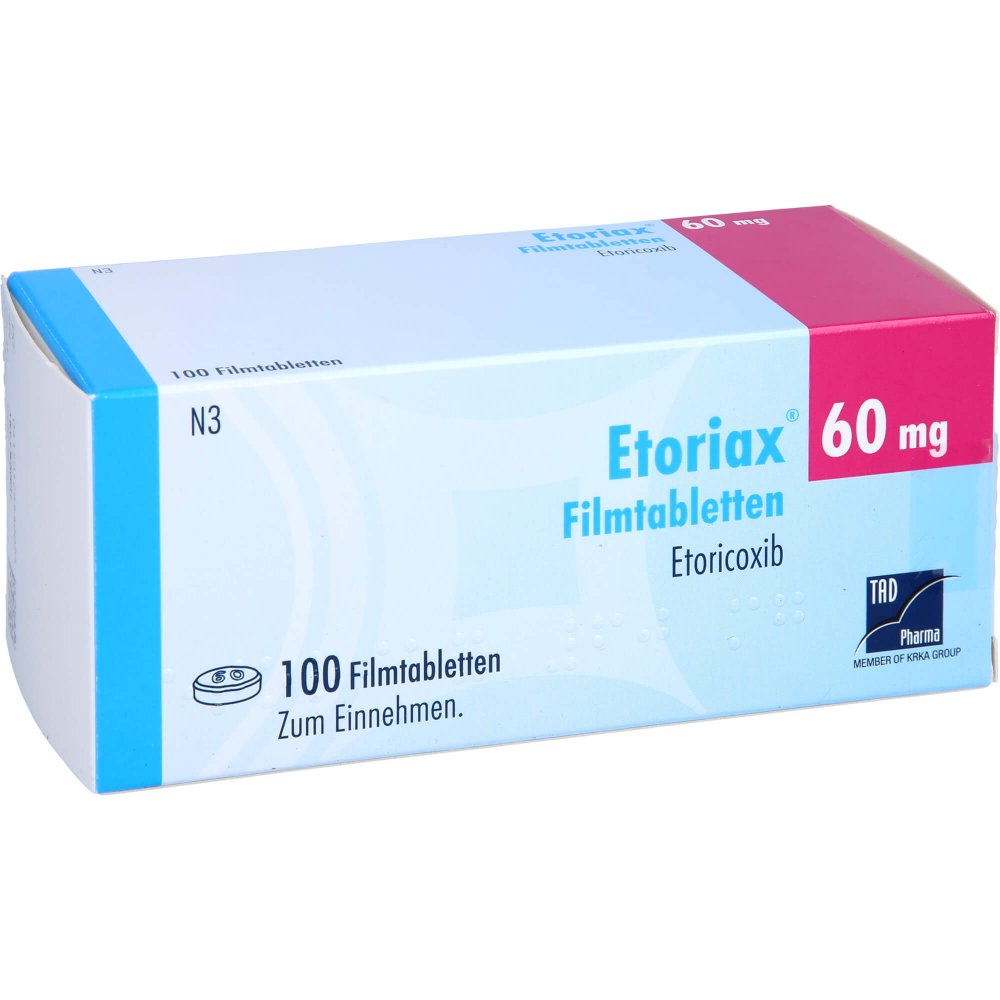 Etoriax 60 Mg Filmtabletten (100 stk)