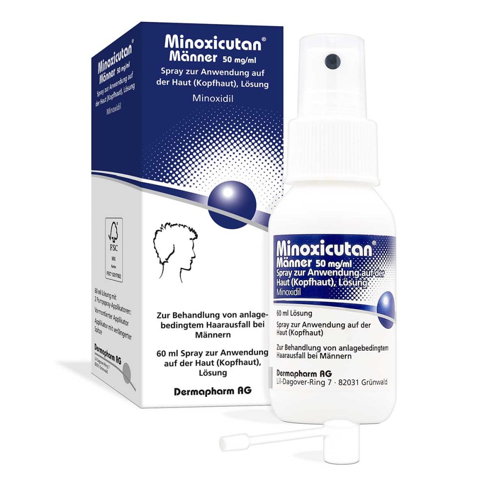 Minoxicutan Männer 50 Mg/Ml Spray (60 ml)