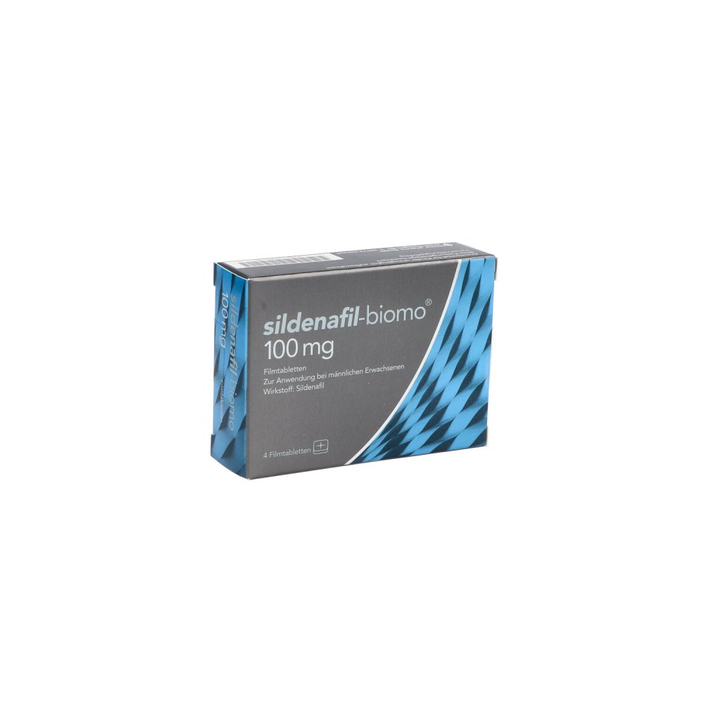 Sildenafil-Biomo 100 Mg Filmtabletten (4 stk)