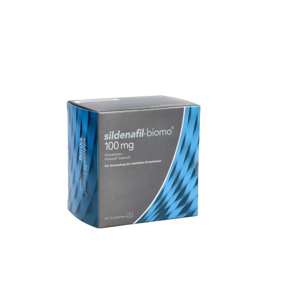 Sildenafil-Biomo 100 Mg Filmtabletten (48 stk)
