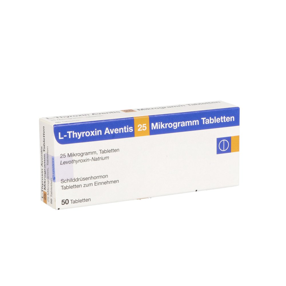 L-Thyroxin Aventis 25 Μg Tabletten (50 stk)
