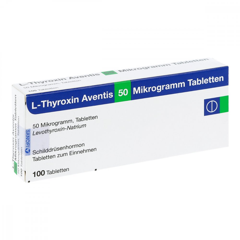L-Thyroxin Aventis 50 Μg Tabletten (100 stk)