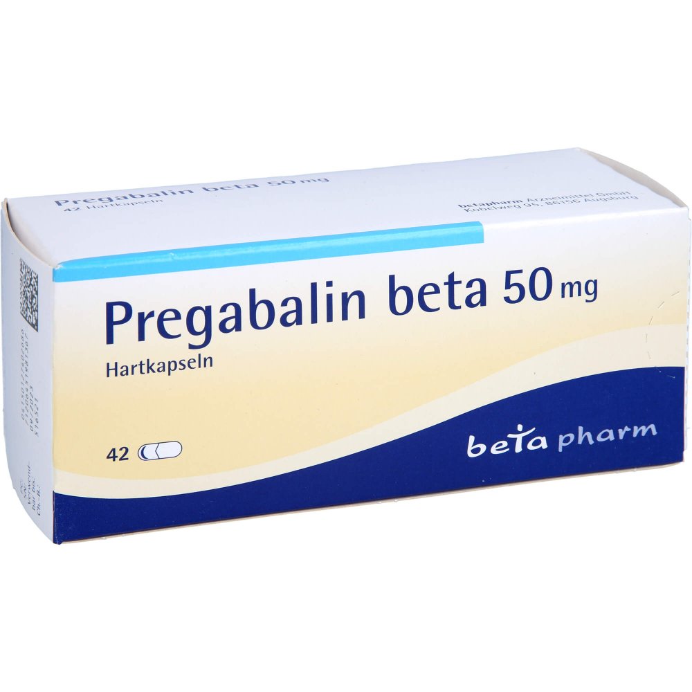 Pregabalin Beta 50 Mg Hartkapseln (42 stk)