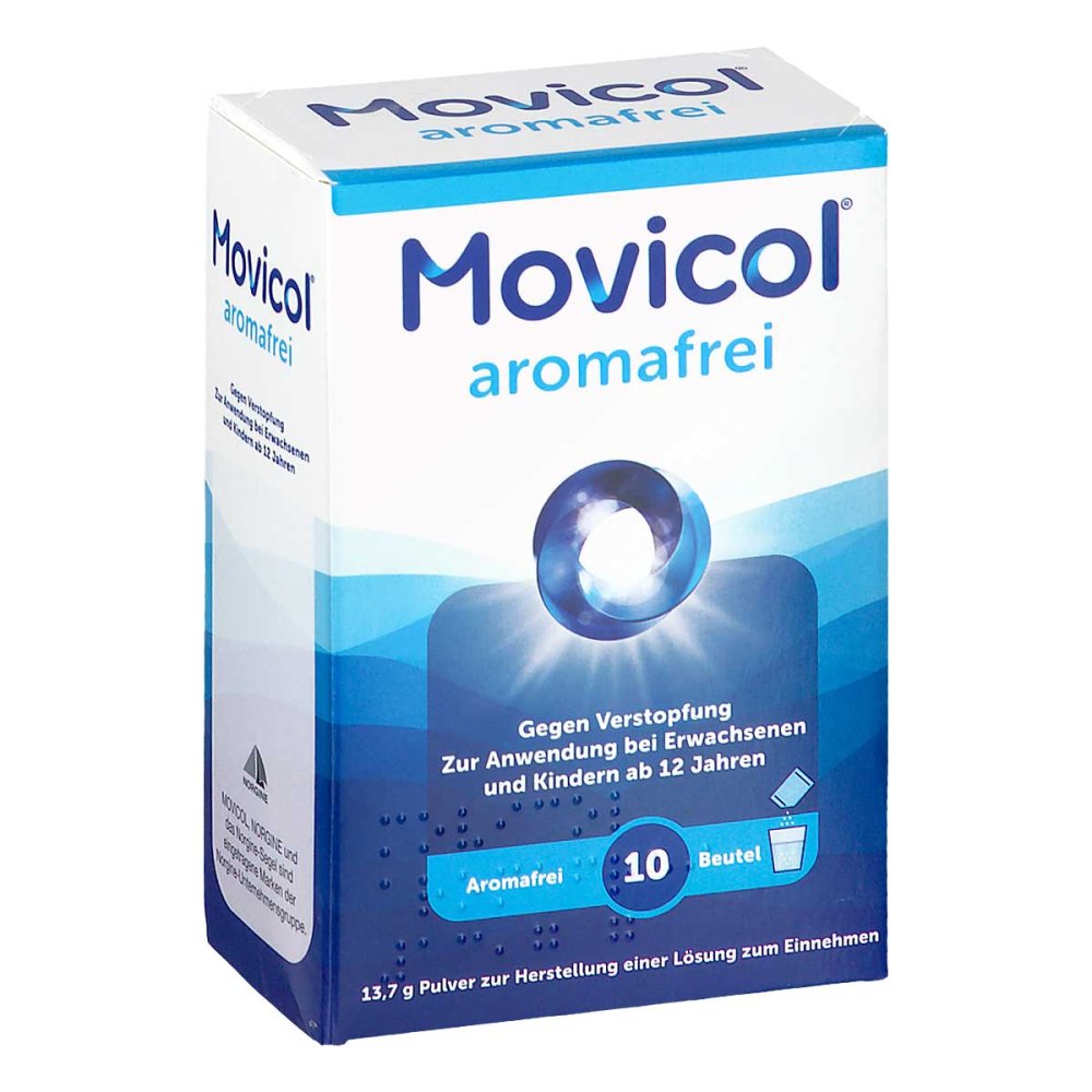 Movicol Aromafrei Plv.Z.Her.E.Lsg.Z.Einnehmen Mp (10 stk)