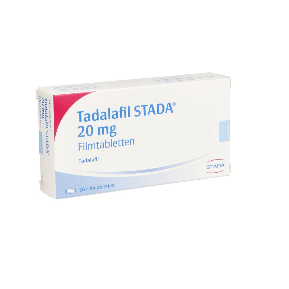 Tadalafil Stada 20 Mg Filmtabletten (36 stk)
