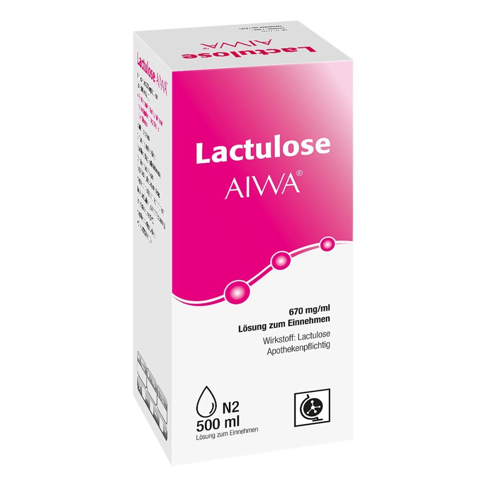 Lactulose Aiwa 670 Mg/Ml Lösung Zum Einnehmen (500 ml)