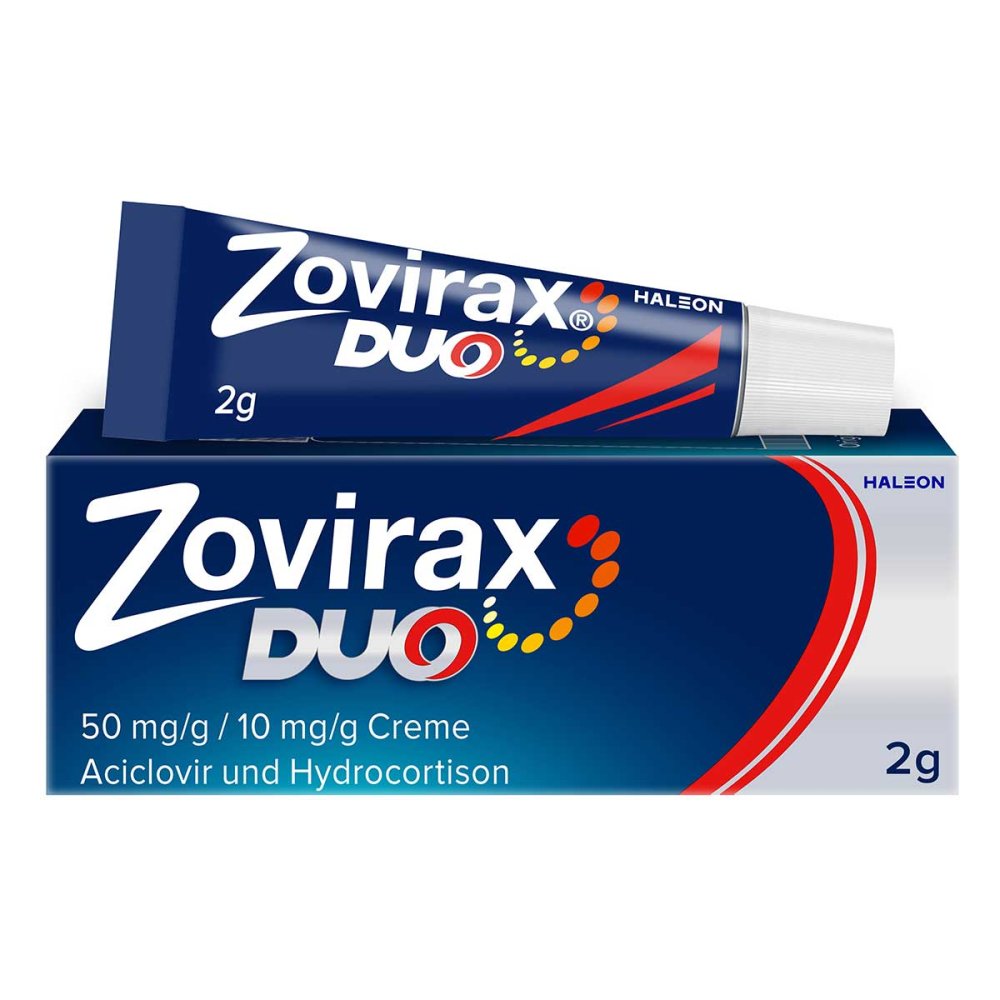 Zovirax Duo 50 Mg/G / 10 Mg/G Creme (2 g)