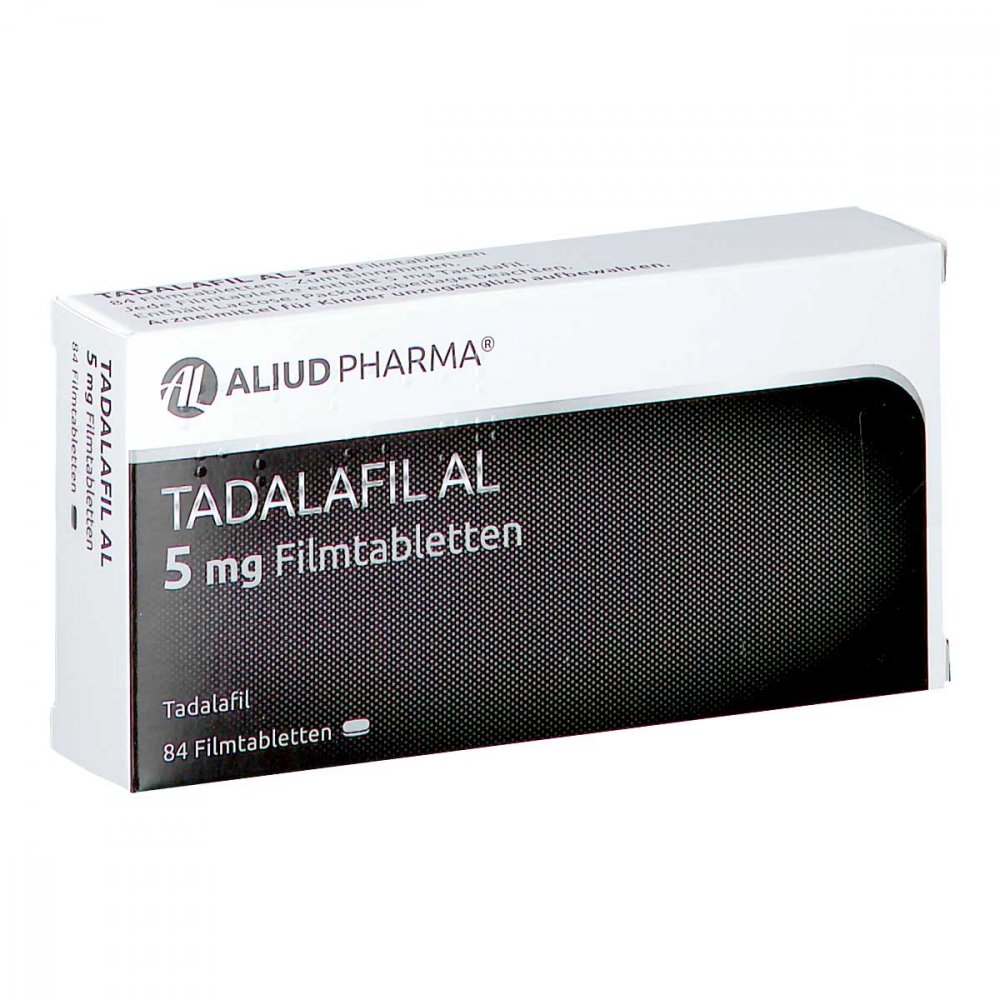 Tadalafil Al 5 Mg Filmtabletten (84 stk)