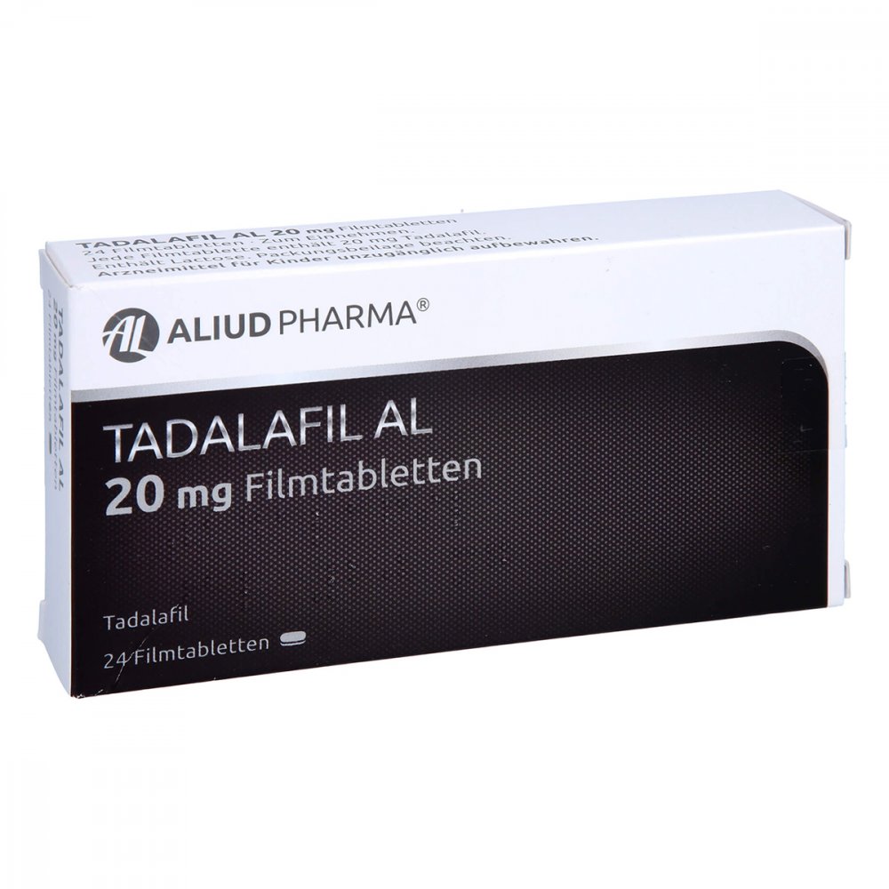 Tadalafil Al 20 Mg Filmtabletten (24 stk)