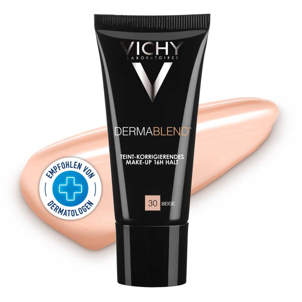 Das Produktfoto zeigt Vichy Dermablend Make-Up 30 (30 ml) PZN 13426516