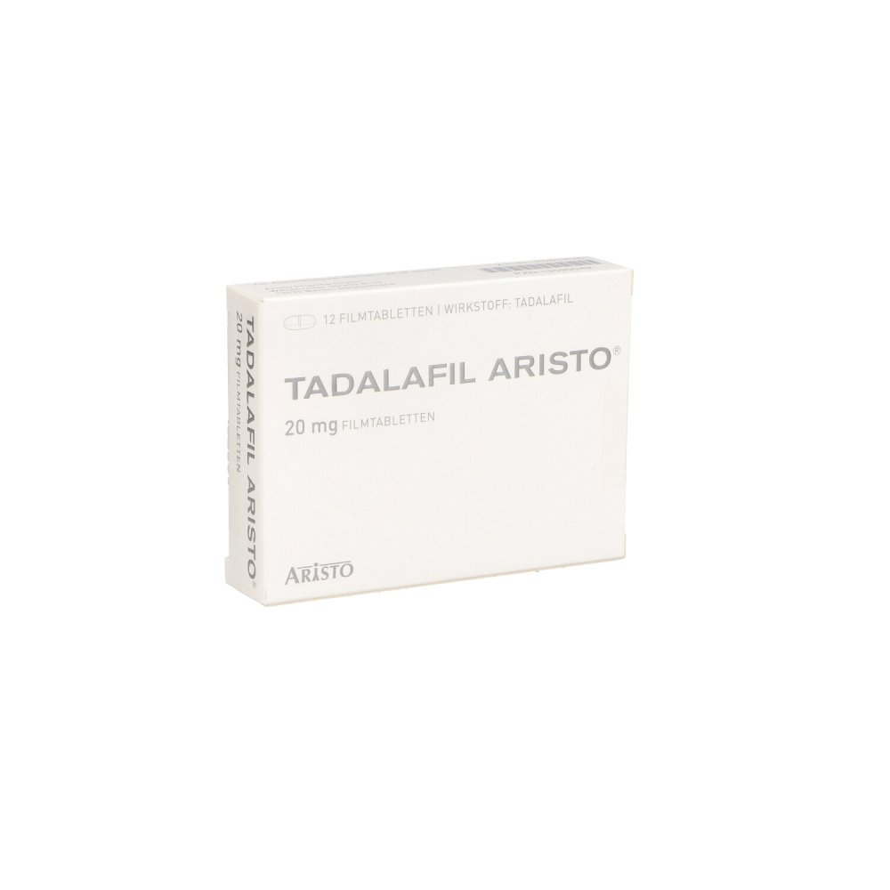 Tadalafil Aristo 20 Mg Filmtabletten (12 stk)