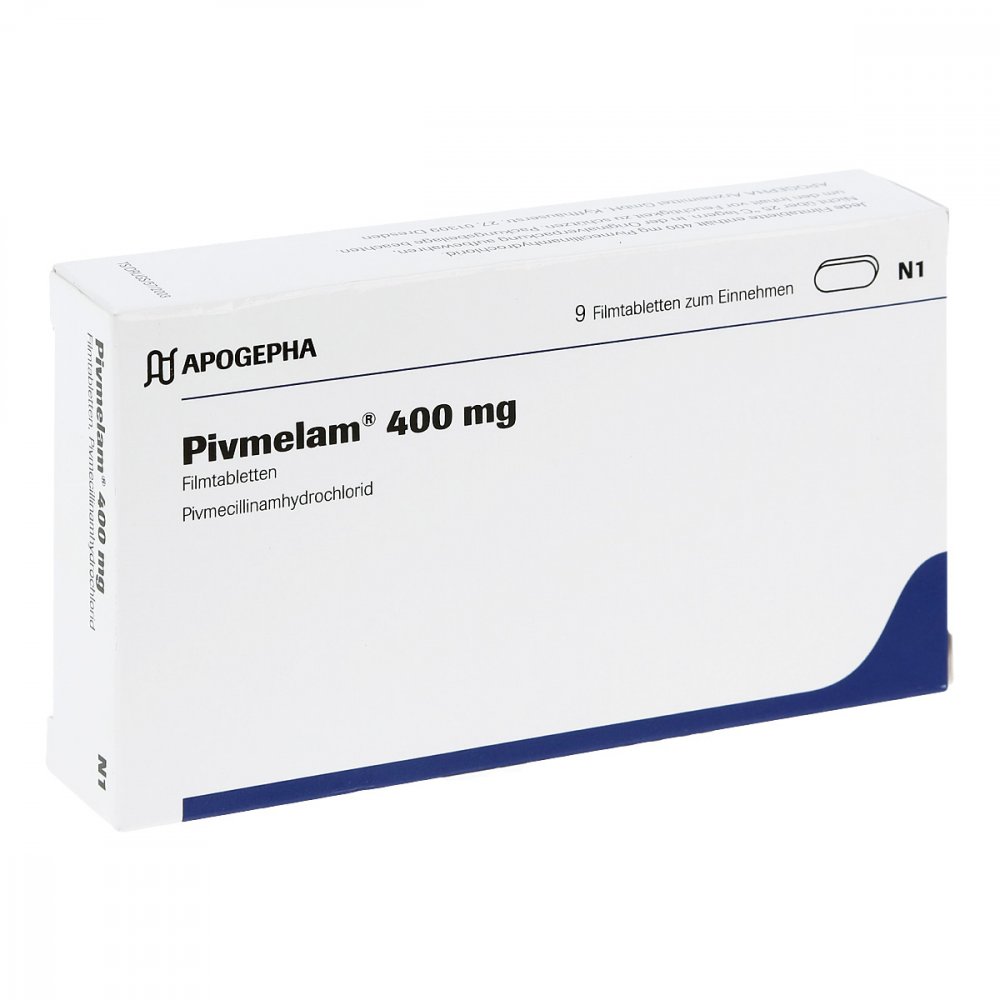 Pivmelam 400 Mg Filmtabletten (9 stk)