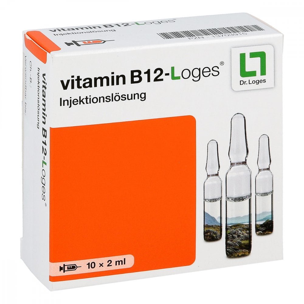 Vitamin B12-Loges Injektionslösung Amp. (10X2 ml)