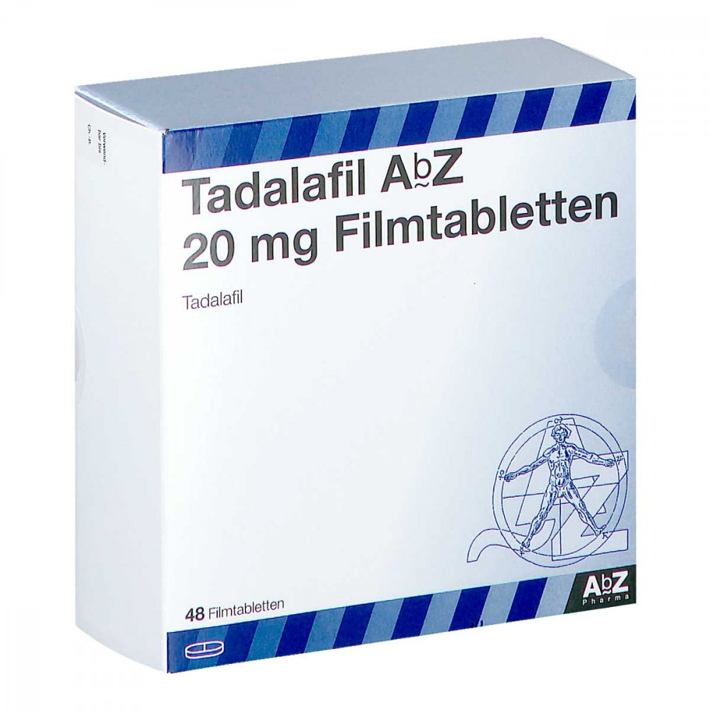 Tadalafil Abz 20 Mg Filmtabletten (48 stk)