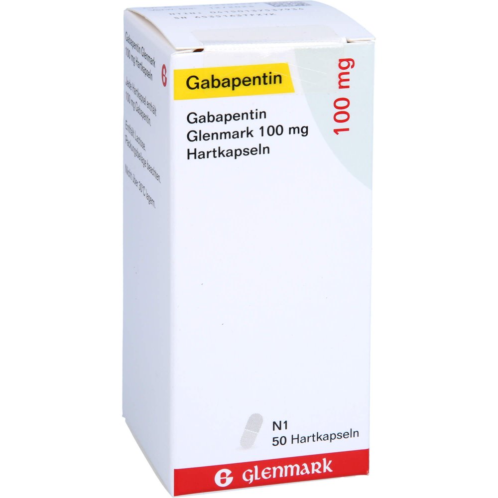 Gabapentin Glenmark 100 Mg Hartkapseln (50 stk)