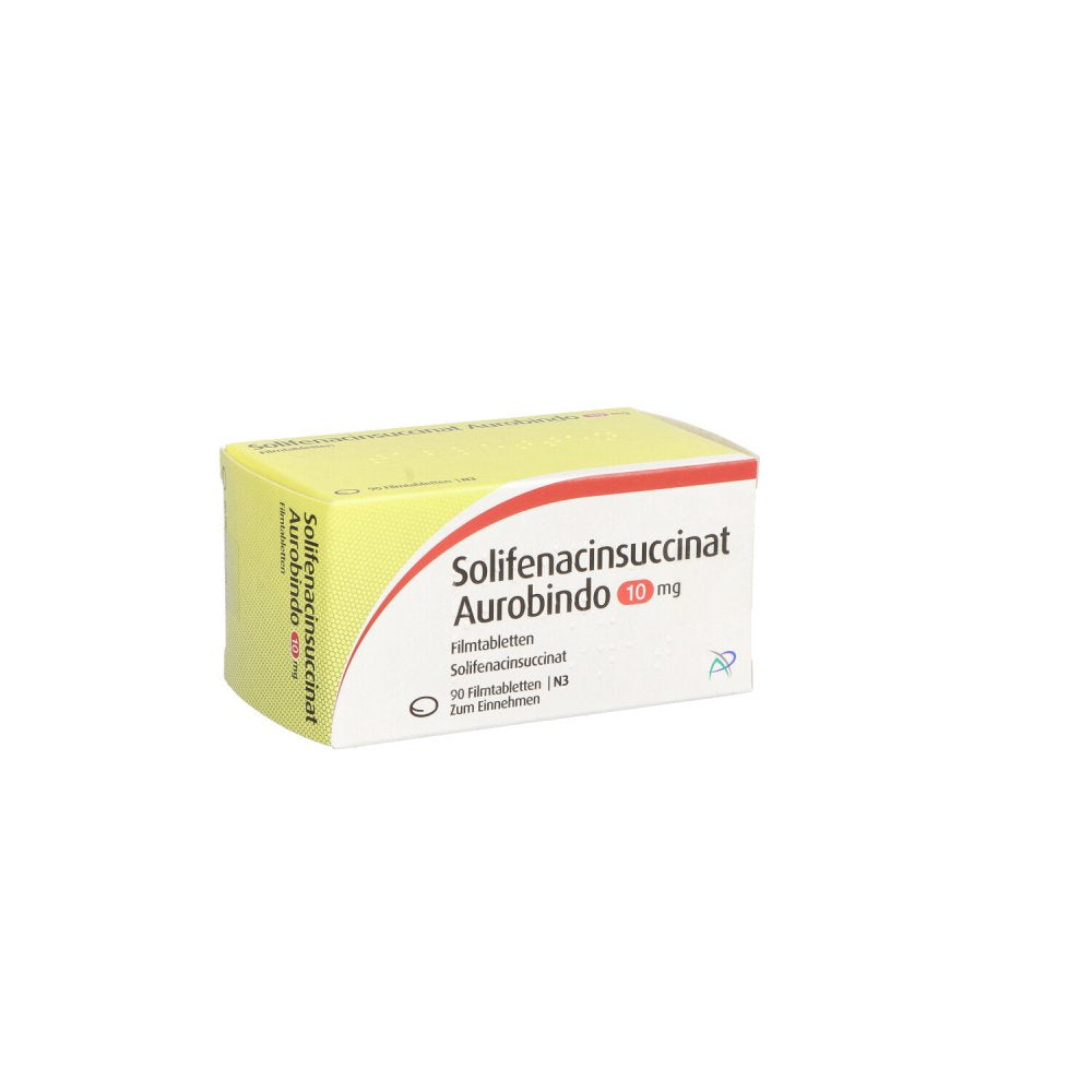 Solifenacinsuccinat Aurobindo 10 Mg Filmtabletten (90 stk)